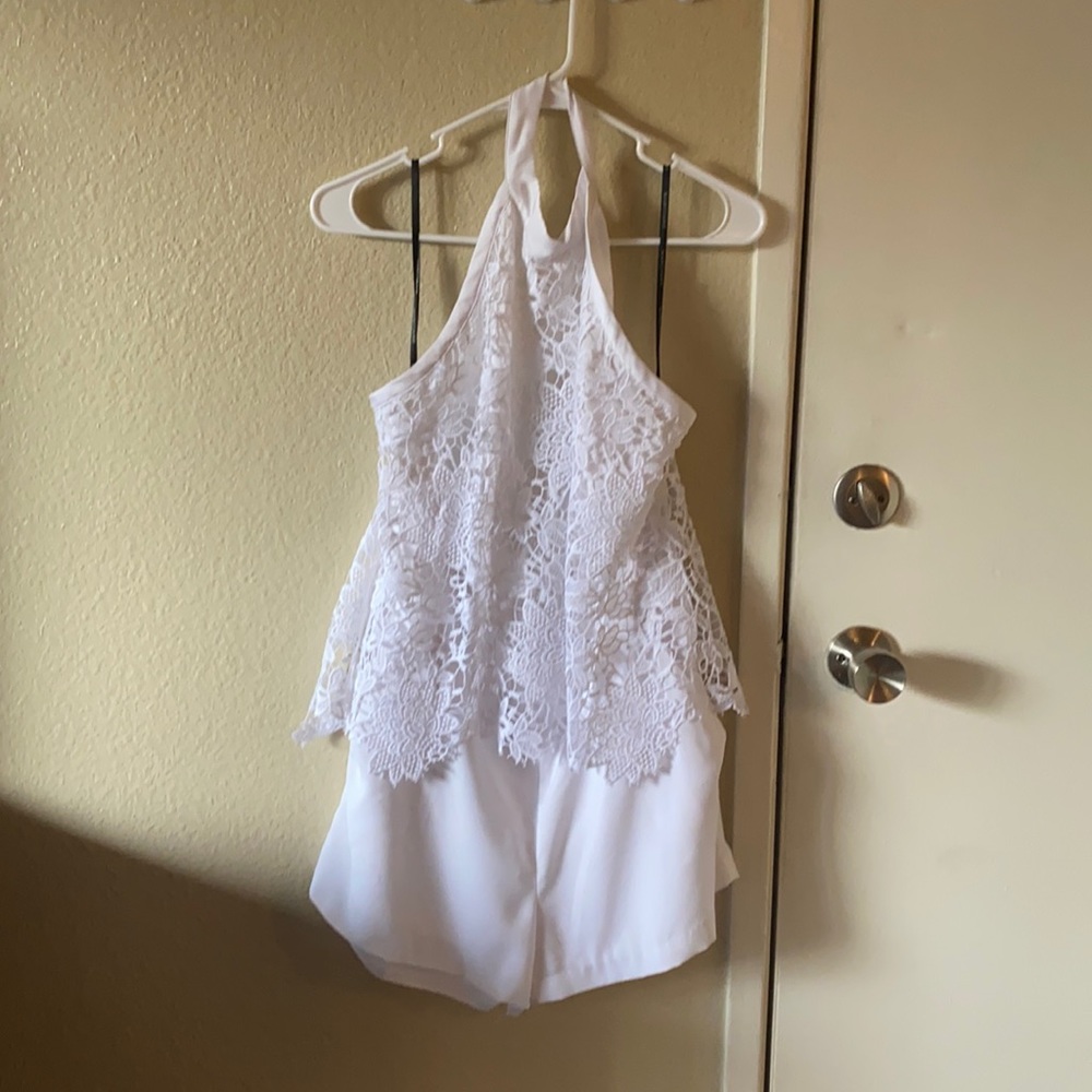 White romper !